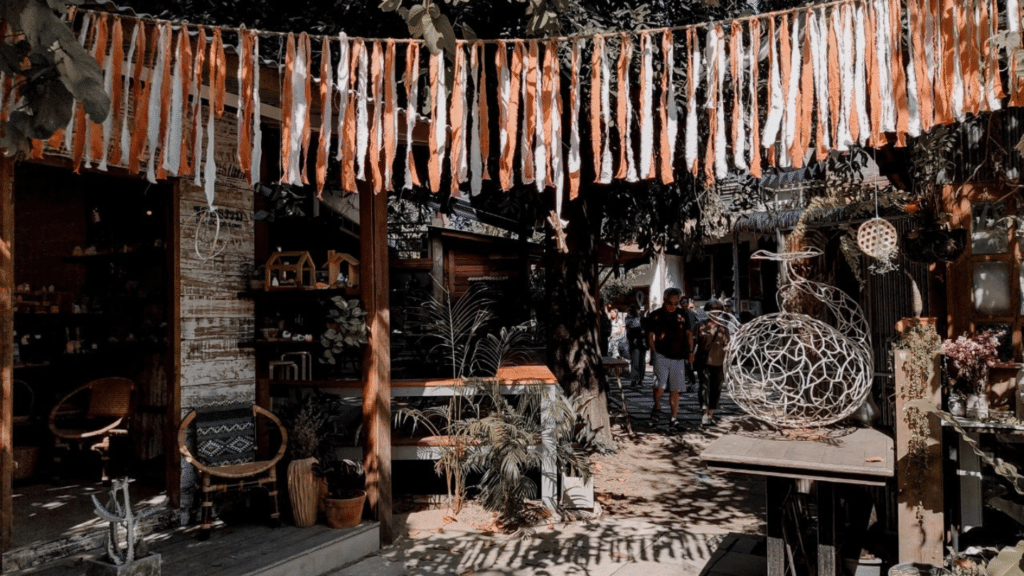 บ้านข้างวัด เชียงใหม่ บรรยากาศภายใน