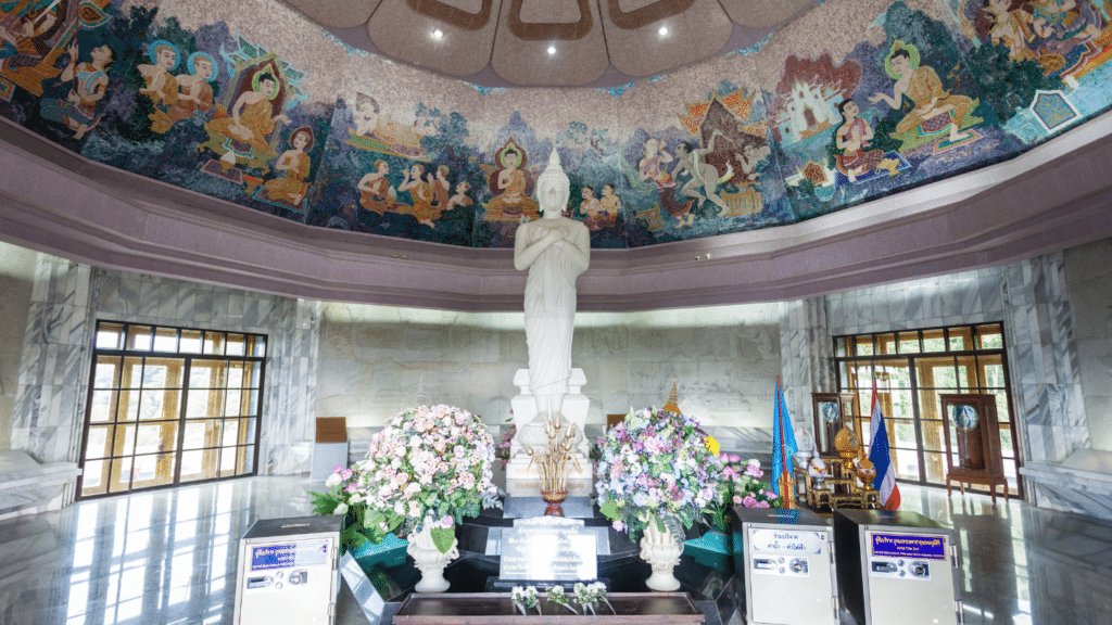 พระมหาธาตุ เจดีย์คู่ ภายใน