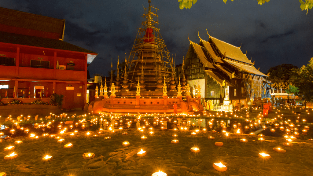 วัดพันเตา เจดีย์องค์ประธาน